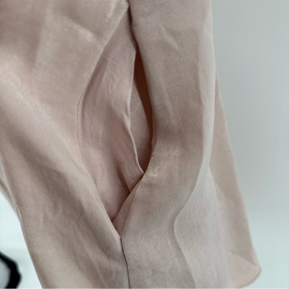 Free People Gabbys Party All Night Fit & Flare Mini Dress Pink Sz4 with pockets - Picture 4 of 11